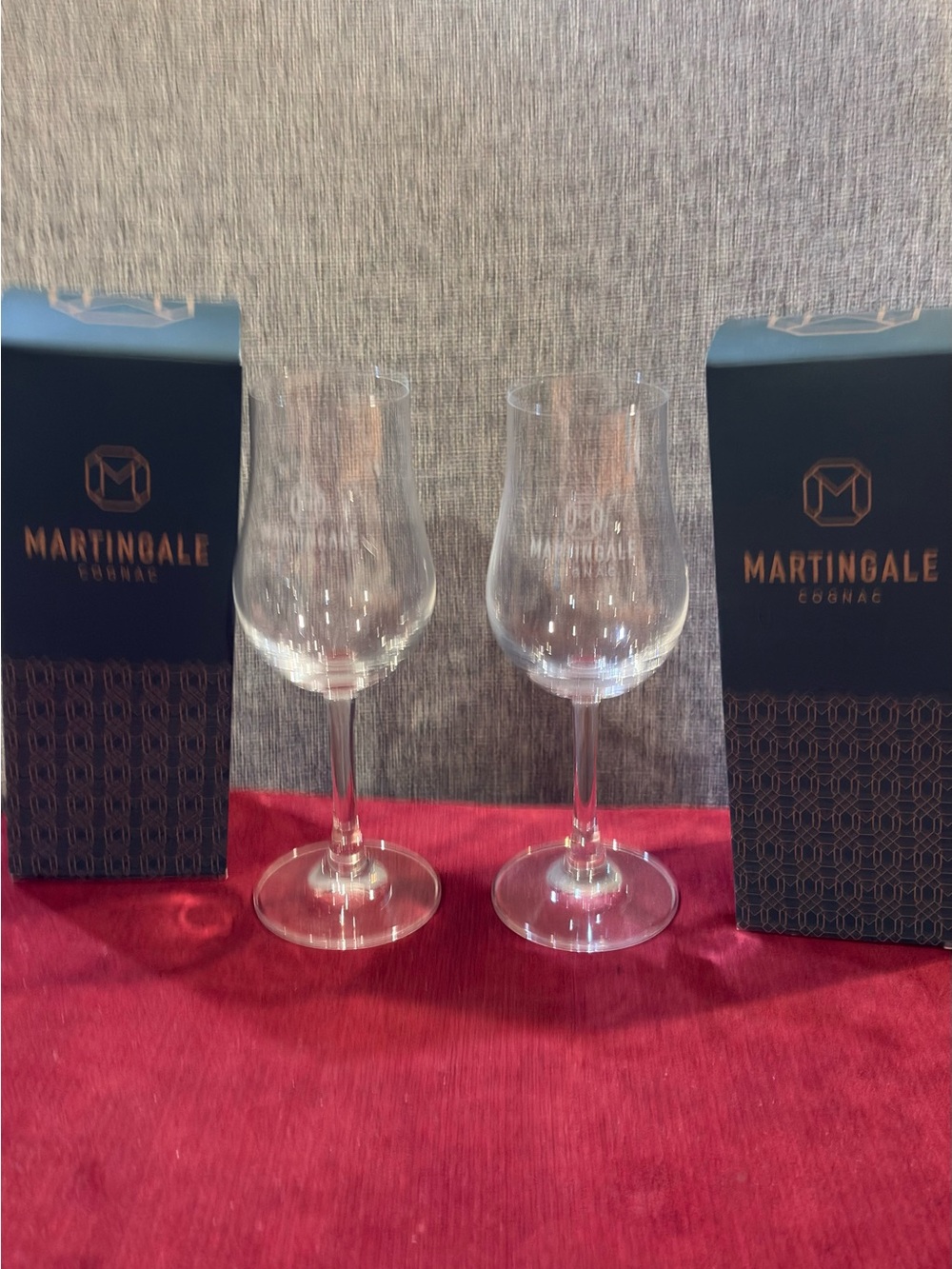 Set of 2 Martingale Cognac Glass